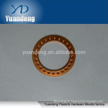 Custom CNC Anodized Orange Aluminium Washers